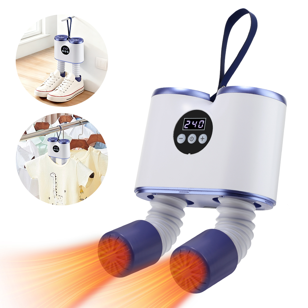 Smart Home Ventilation - Sèche-chaussures Portable avec ventilateur, chauffage à