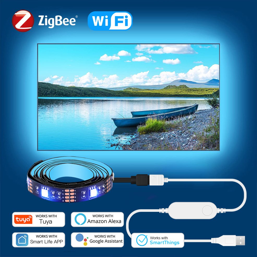 Smart Home Llm - Bande lumineuse LED intelligente, RVB 5050,