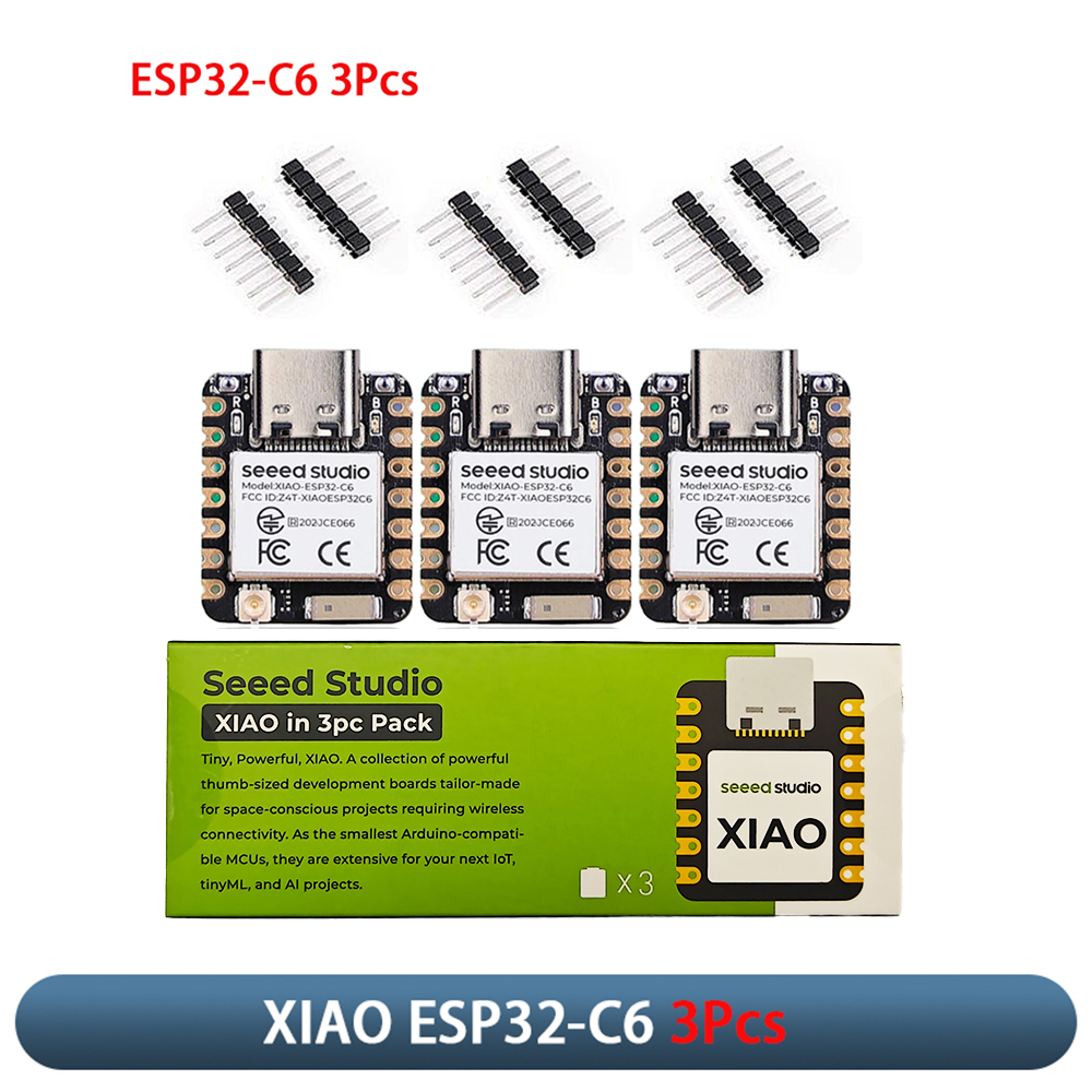 Smart Home Full System - XIAO ESP32-C6 3Pcs Module de carte