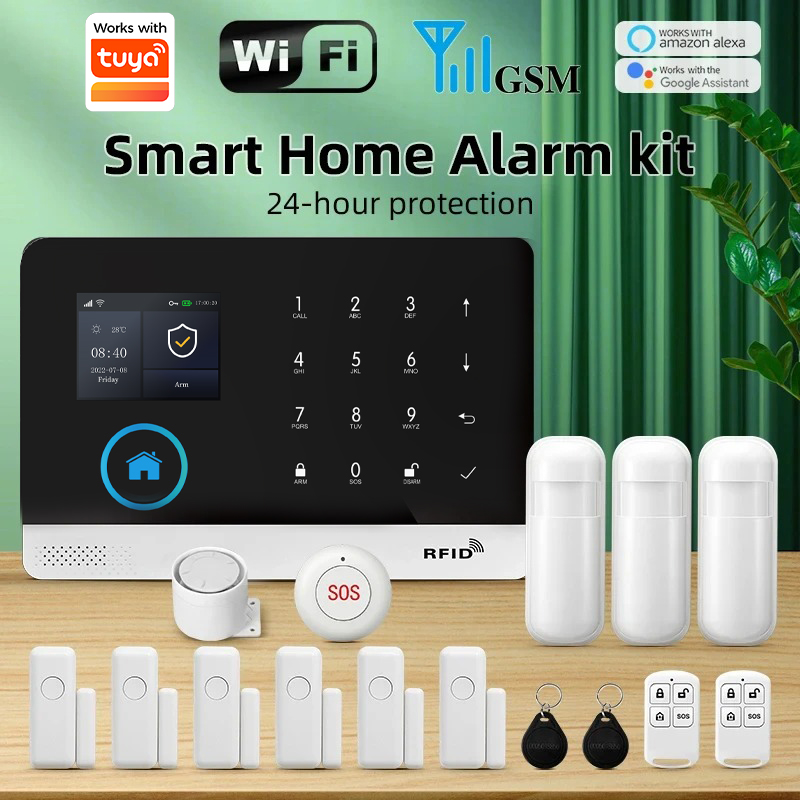 Smart Home Full System - Système d'alarme de sécurité domestique intelligent