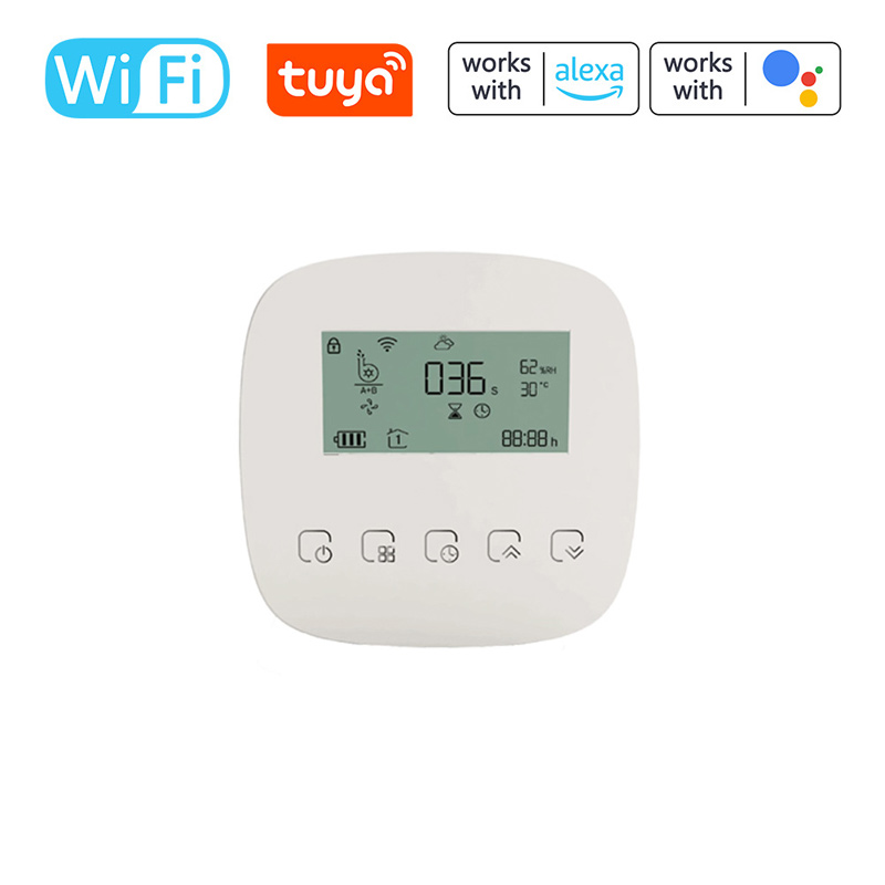 Smart Home Outdoor - Station météo avec affichage de l'humidité