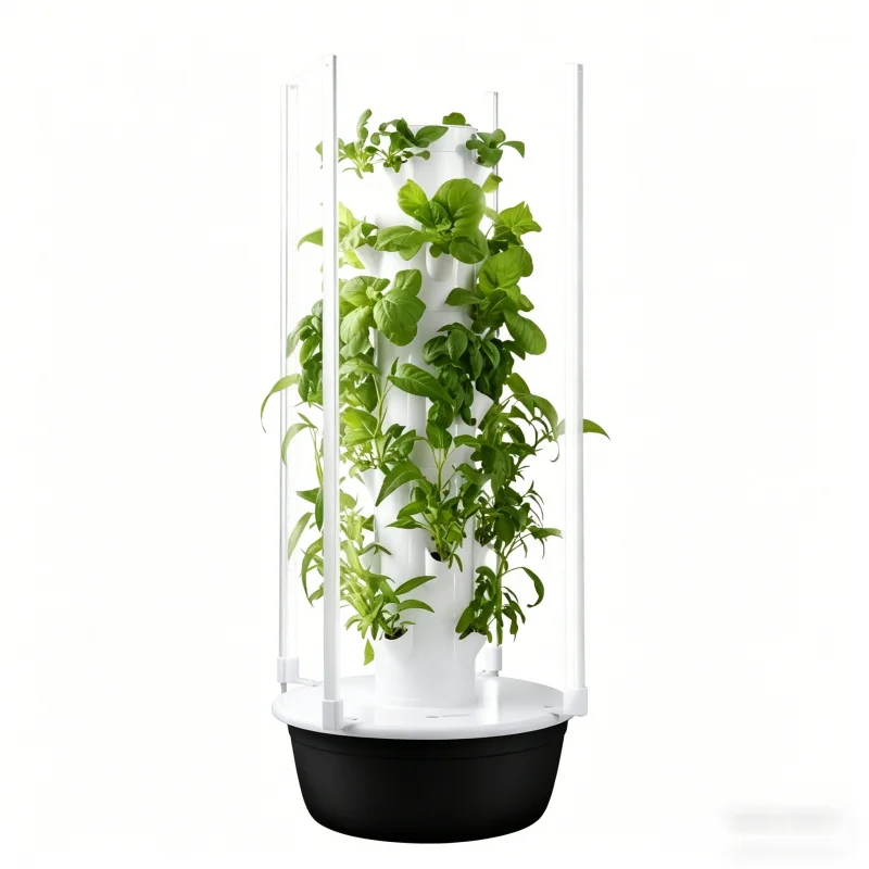 Smart Home Outdoor - Tour hydroponique verticale SpaceTree, jardinière intelligente