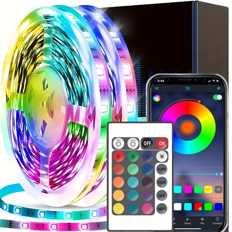 Bande lumineuse LED RVB contrô - Smart Home Llm avis et prix