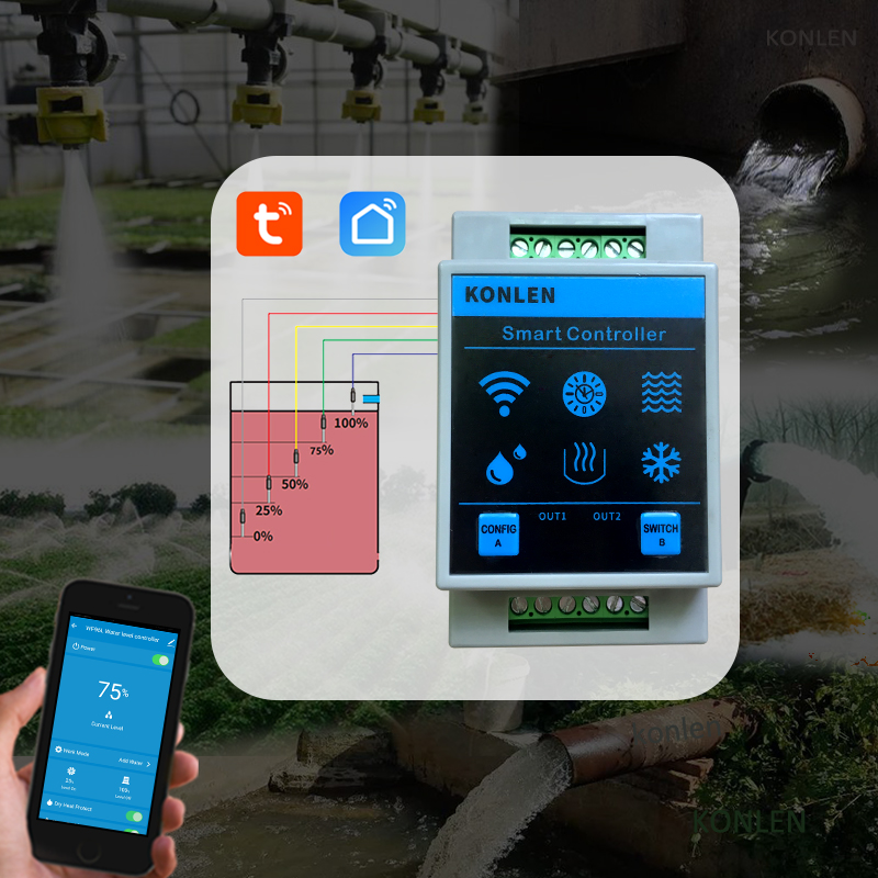 KONLEN Tuya capteur de niveau  - Smart Home Outdoor avis et prix