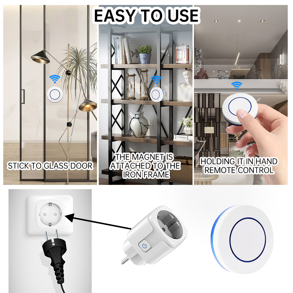 Prise sans fil RF433, prise in - Smart Home Ventilation avis et prix
