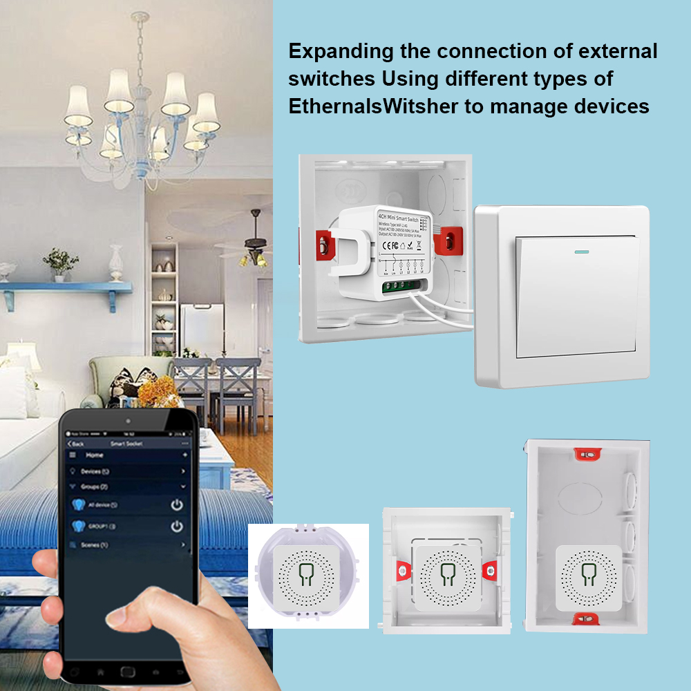 Interrupteur intelligent WiFi  - Smart Home Web avis et prix