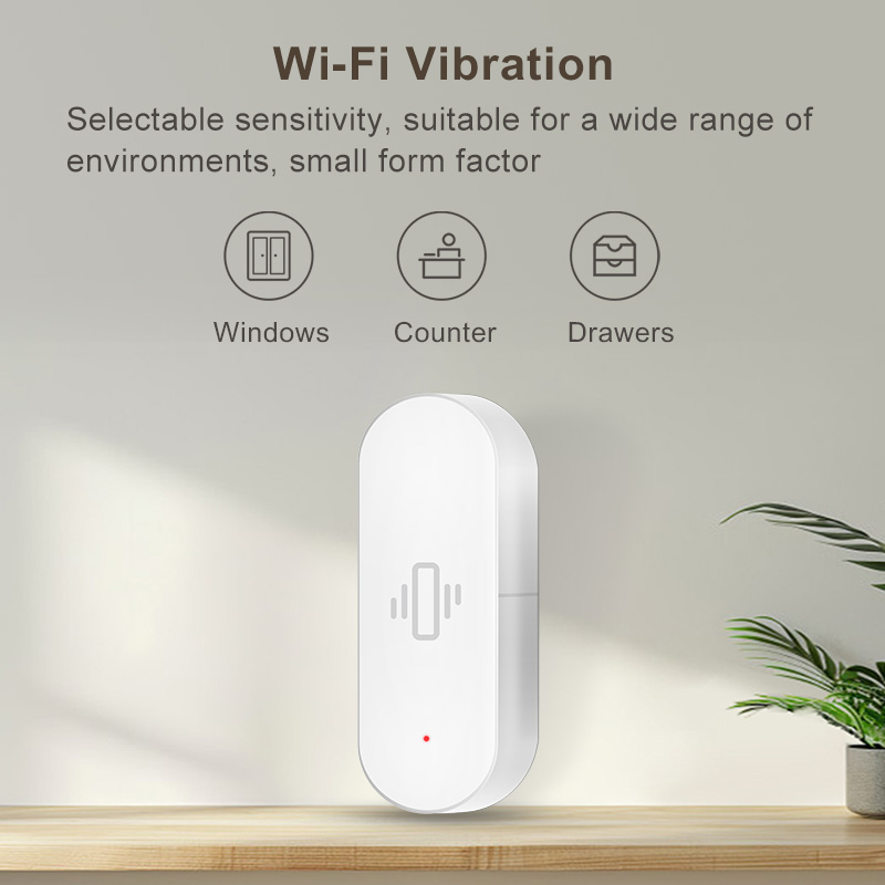 Capteur de vibration WiFi Tuya - Smart Home Web avis et prix
