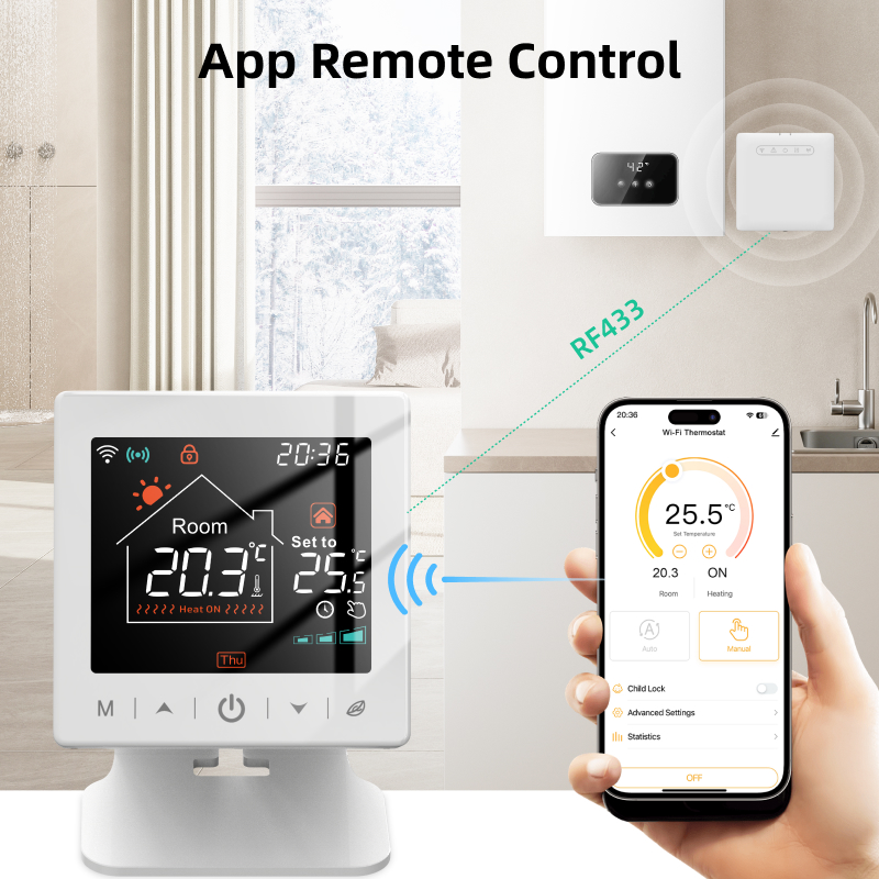 Thermostat Wifi pour maison in - Smart Home Full System avis et prix
