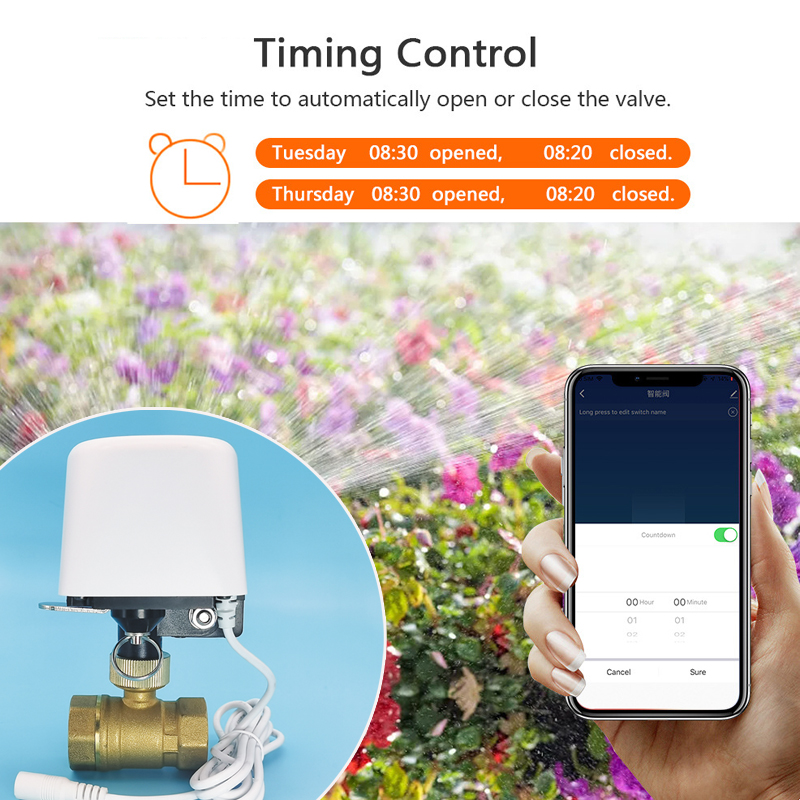 Vanne d'eau intelligente Tuya  - Smart Home Web avis et prix