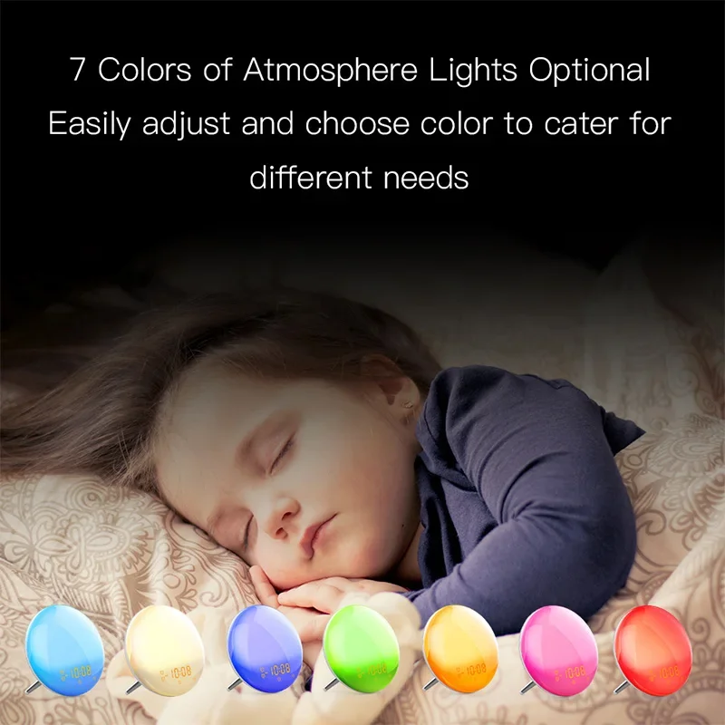 Réveil lumineux sans fil avec  - Alexa Compatible Bulb avis et prix