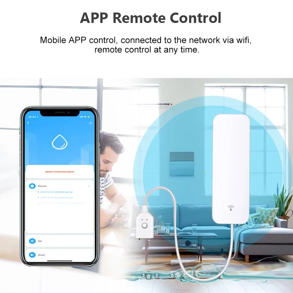 Détecteur de fuite d'eau ZigBe - Smart Home Web avis et prix