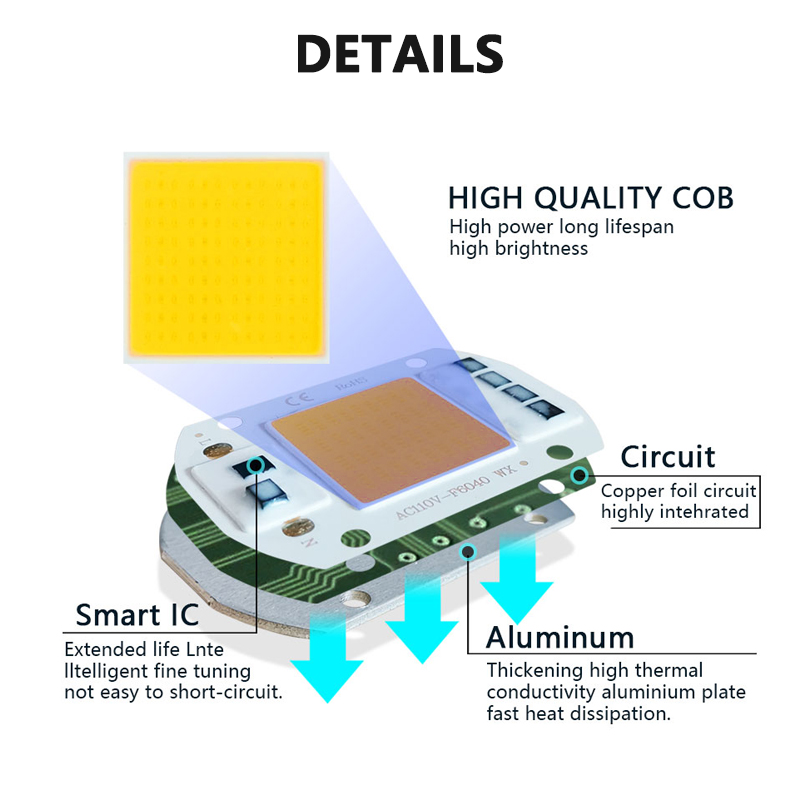 Perle de puce LED COB, 3000K,  - Smart Home Outdoor avis et prix