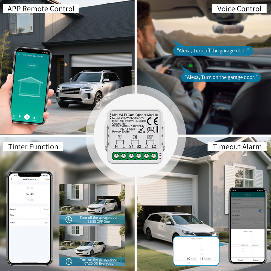 Module de commande d'ouvre-por - Smart Home Web avis et prix