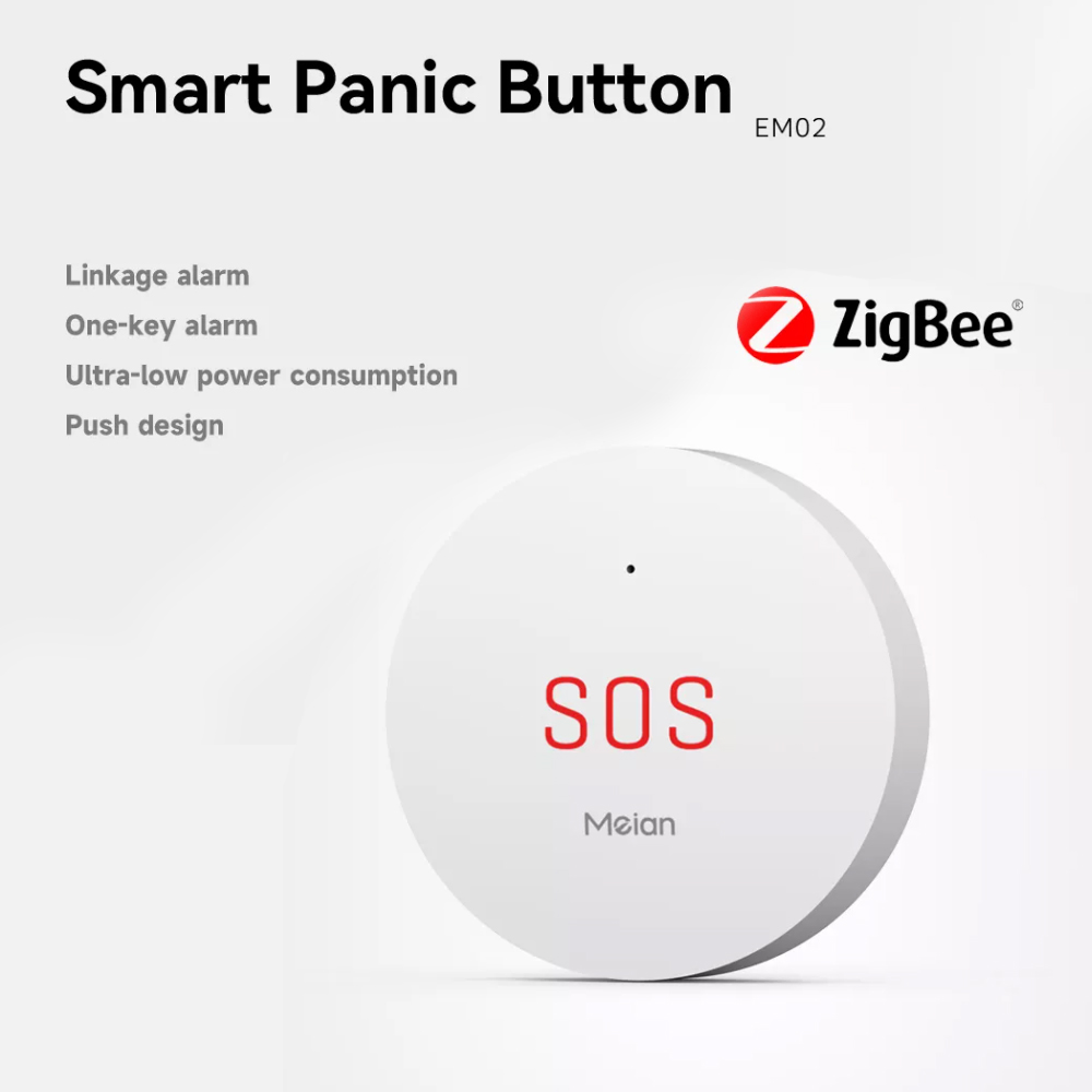 Zigbee – bouton d'alarme de sé - Smart Home Full System avis et prix