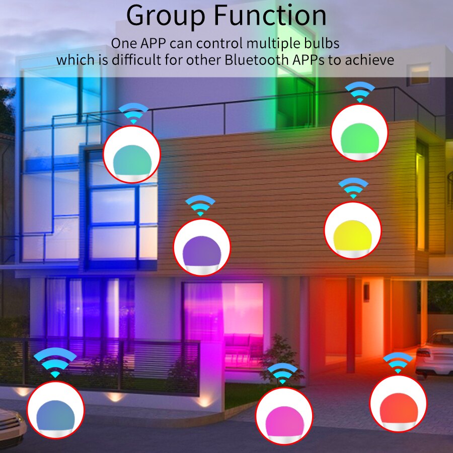 Ampoule LED intelligente WiFi  - Alexa Compatible Bulb avis et prix