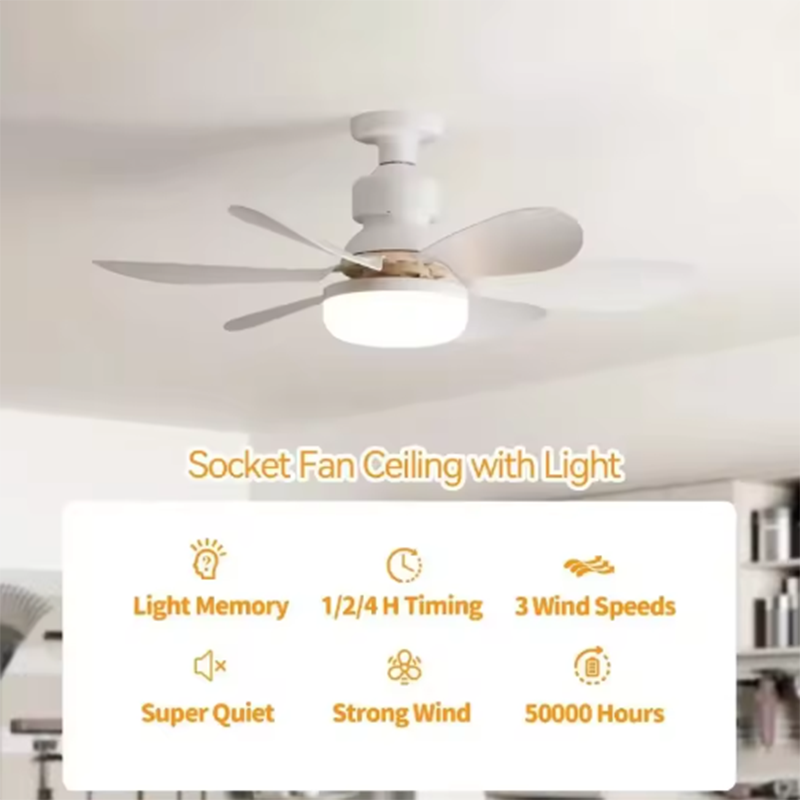Ventilateur de plafond LED E27 - Smart Home Ventilation avis et prix
