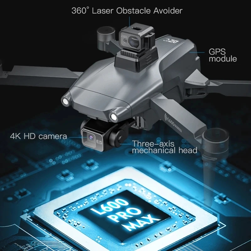 Drone GPS professionnel L600 P - Smart Home Camera avis et prix