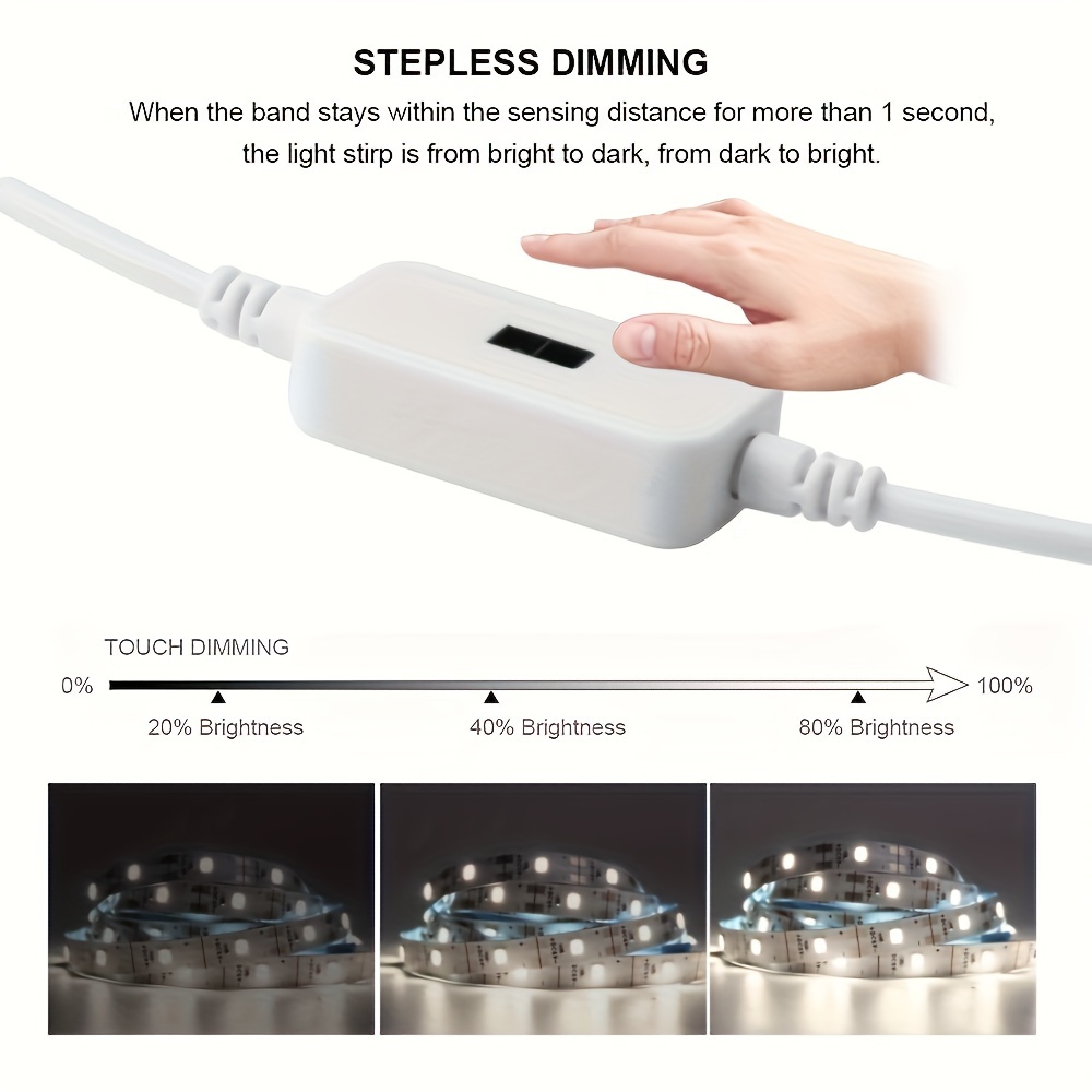 Bande lumineuse LED USB 60, DC - Smart Home Llm avis et prix