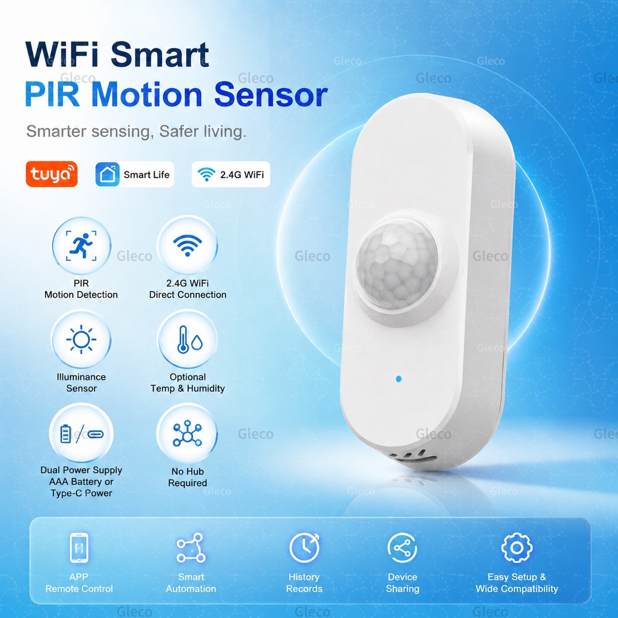 Détecteur de mouvement PIR WiF - Smart Home Ir avis et prix