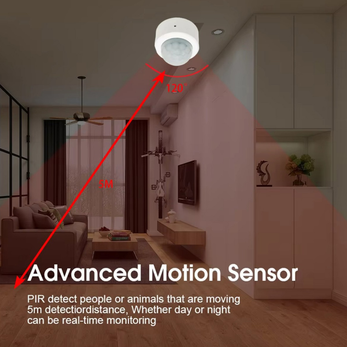 Mini capteur de mouvement huma - Smart Home Ir avis et prix