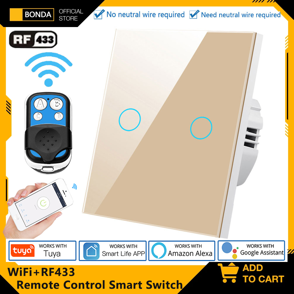 Tuya EU WiFi + RF433 commutate - Smart Home Web avis et prix