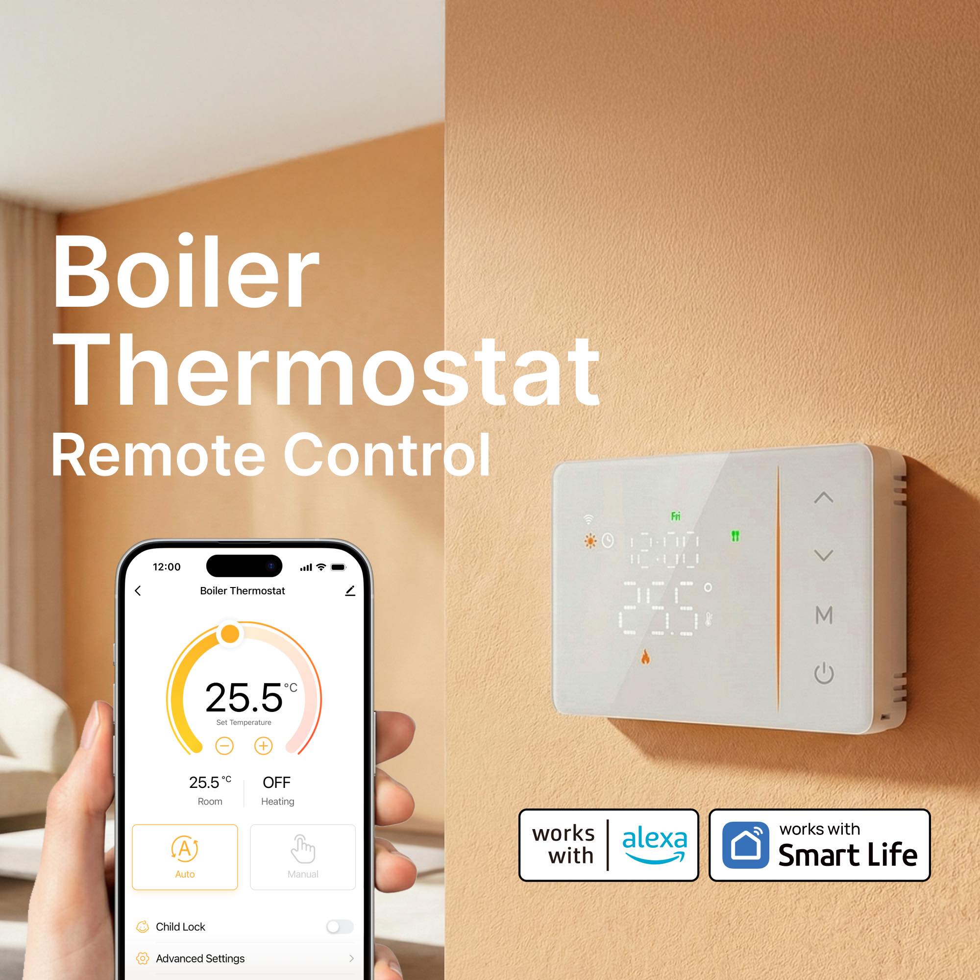 Thermostat intelligent Tuya al - Smart Home Full System avis et prix