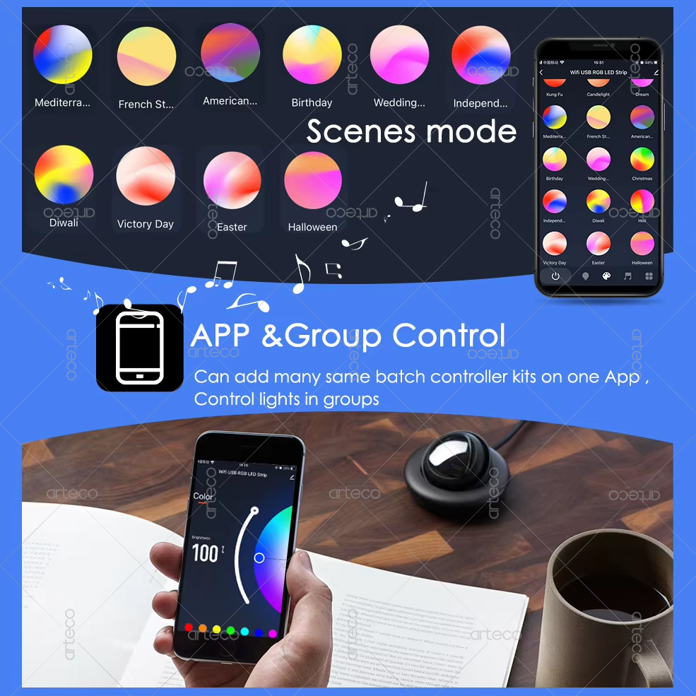 Bande lumineuse Led intelligen - Smart Home Llm avis et prix