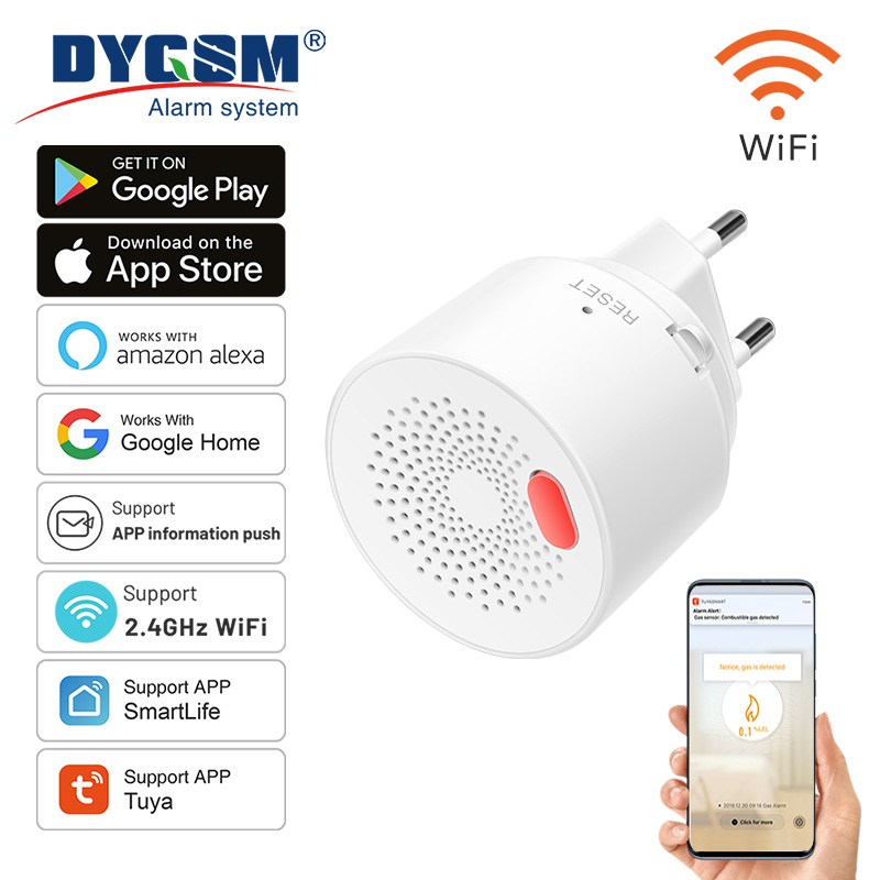Tuya-Capteur de gaz naturel do - Smart Home Outdoor avis et prix