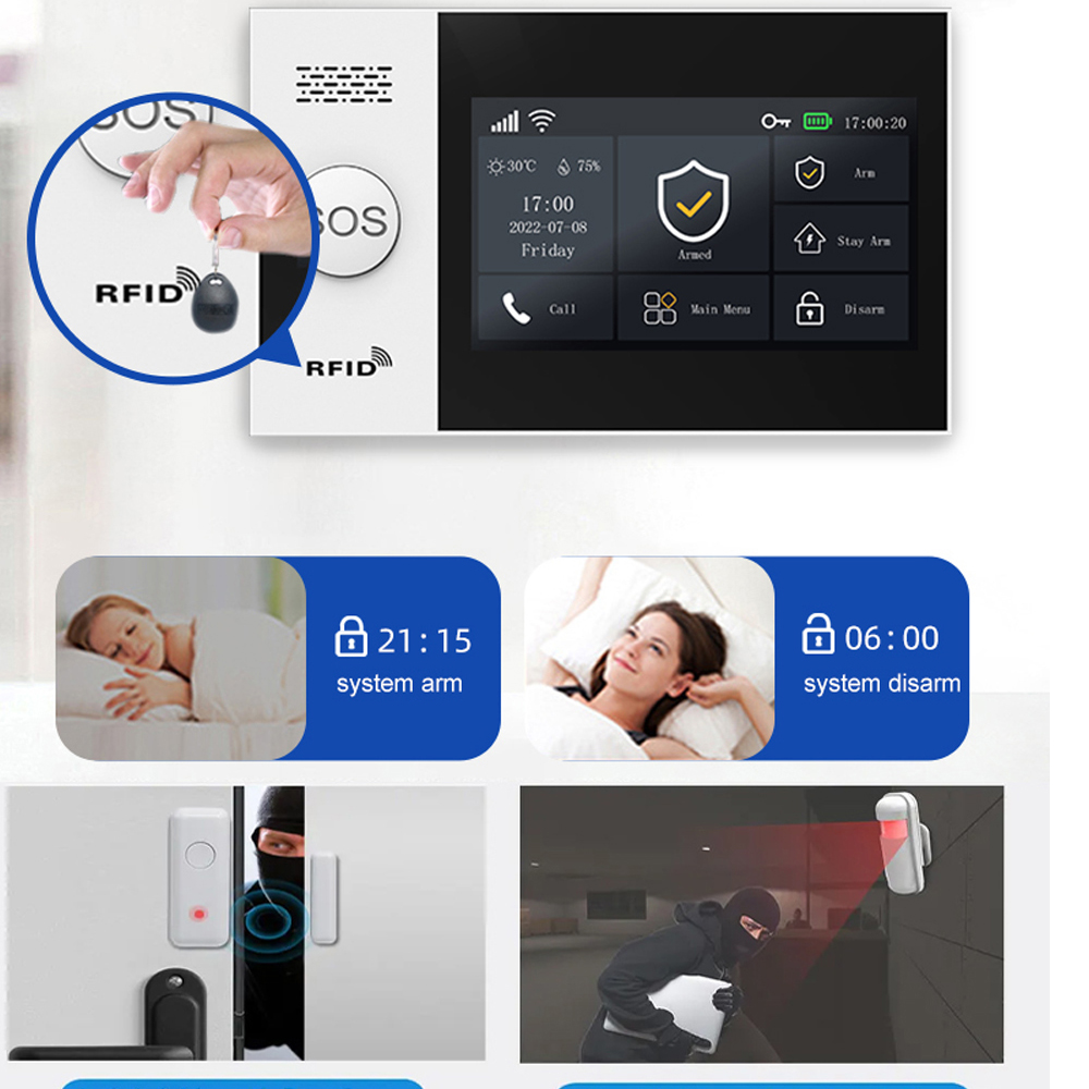 Système d'alarme domestique in - Smart Home Full System avis et prix