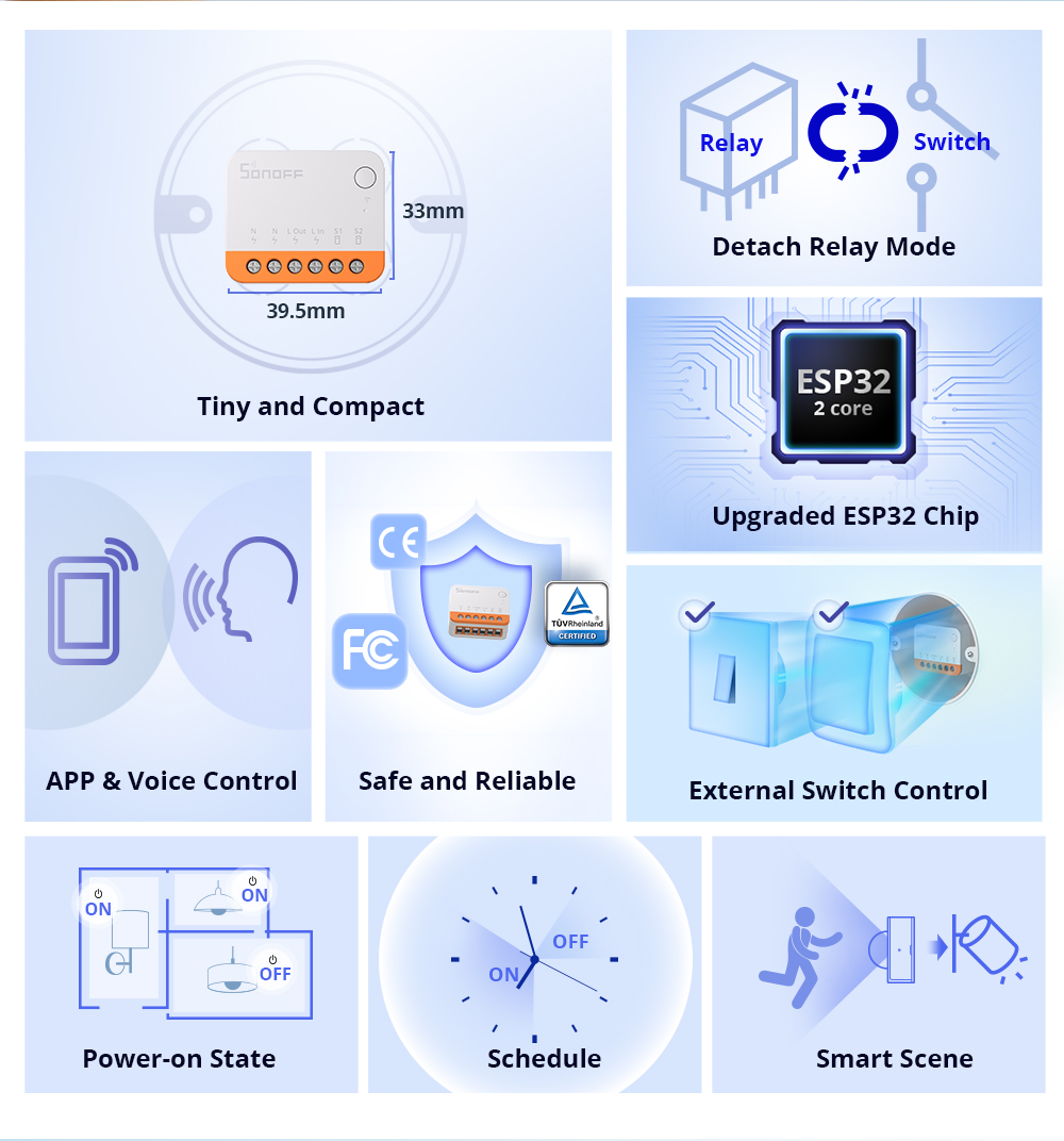Interrupteur intelligent Wi-Fi - Smart Home Web avis et prix